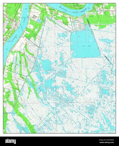 Belle Chasse, Louisiana, map 1966, 1:24000, United States of America by ...