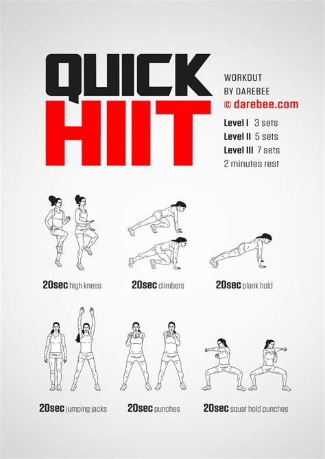 Quick HIIT Workout