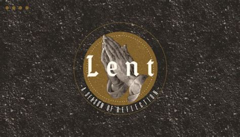 Lent: A Season of Reflection – Church Sermon Series Ideas