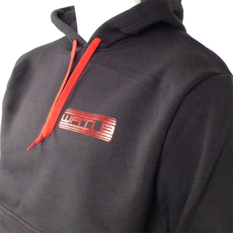 Wati B - Ensemble Jogging Wati B Coton Noir Logo Rouge Bas Bord Cote Noir - LaBoutiqueOfficielle.com