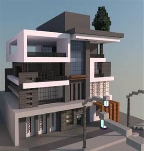 Modern Minecraft Exterior Design