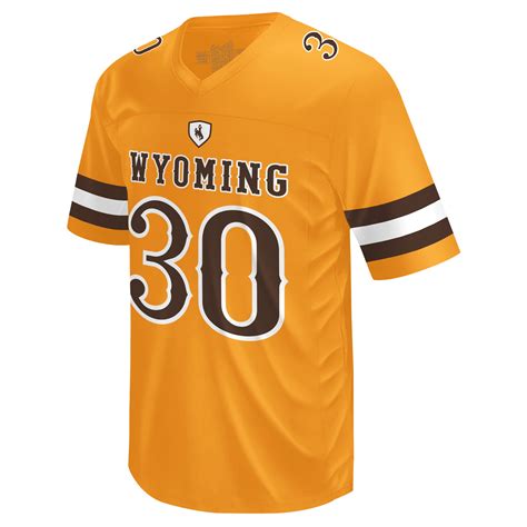 Wyoming Cowboys Youth Logan Wilson #30 Replica Jersey - Gold