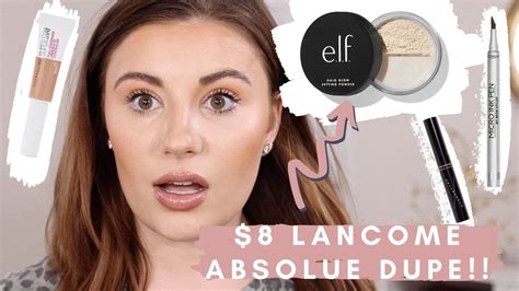 LANCOME ABSOLUE POWDER DUPE!! | TRYING NEW MAKEUP JANUARY 2020 - YouTube