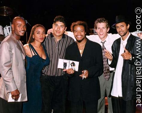 TERRY NORRIS BOXER Picture Backstage Picture With Maxi Priest Band