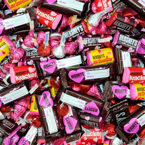 Buy Hershey's Valentine Mix Assortment – Kisses Caramel, Kisses Silver and Red, Hershey’s ...