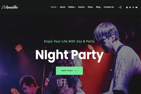 15 Best WordPress Nightclub Themes 2024 - ThemeMasterly