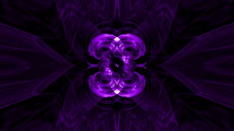 Abstract Bright Neon Purple-Ultraviolet Psychedelic Hypnotic Loop ...