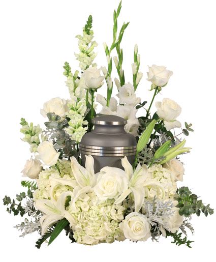 ETERNAL PEACE URN CREMATION FLOWERS - Callaway-Jones Funeral ...