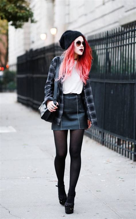 How to Dress Punk? 25 Cute Punk Rock Outfit Ideas for Girls