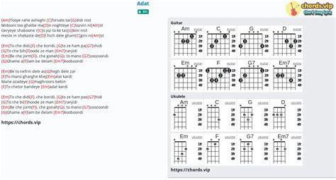 Chord: Adat - tab, song lyric, sheet, guitar, ukulele | chords.vip