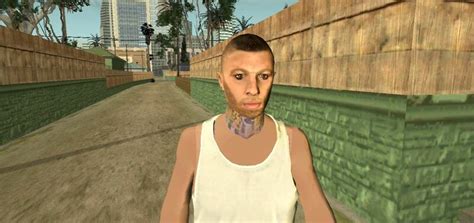 GTA San Andreas Chris Andersen Face Texture For MpMale Mod - GTAinside.com