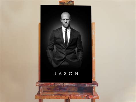 Jason Statham poster Jason Statham art print Jason Statham | Etsy