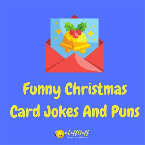 10+ Hilarious Christmas Card Jokes And Puns! | LaffGaff