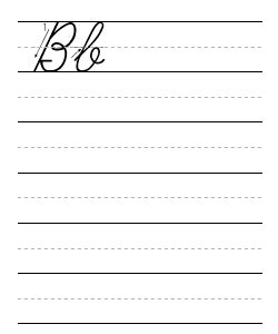 free cursive alphabet worksheets printable k5 learning - cursive alphabet worksheets printable ...