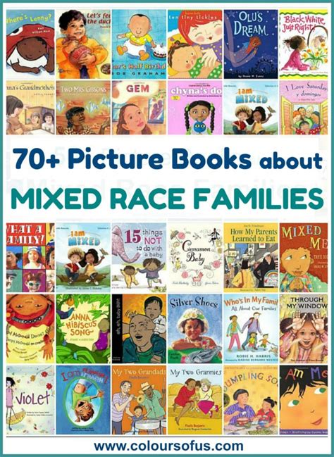 70+ Picture Books about Mixed Race Families