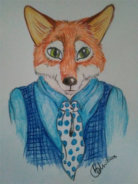 Mr fox by belzartg-y on DeviantArt