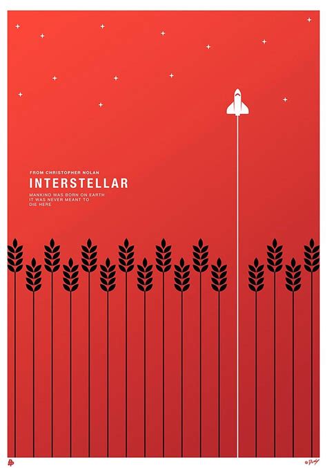 En Az Filmin Kendisi Kadar Müthiş 29 Interstellar Posteri