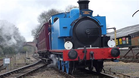 East Anglian Railway Museum steam gala April 2019 - YouTube