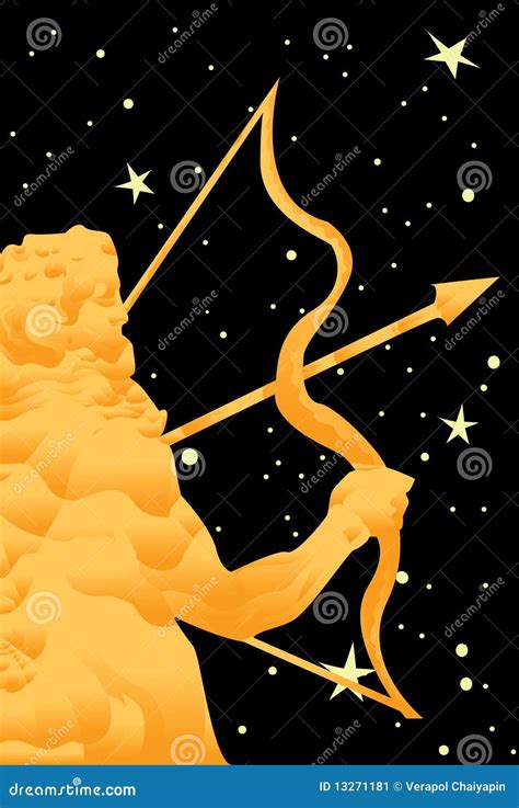 Sagittarius, The Archer Stock Image - Image: 13271181