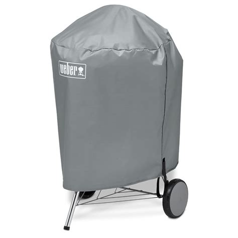 Weber 22 Inch Charcoal Kettle Gray Grill Cover - Walmart.com - Walmart.com