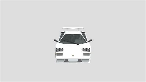 countach5000 - 3D model by pixelsandbullets [dc4e892] - Sketchfab