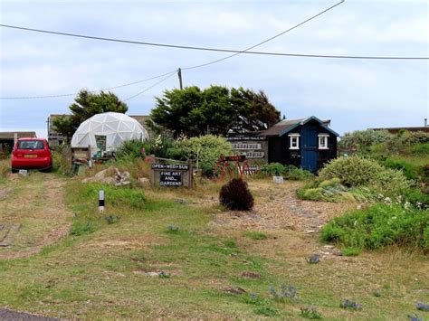 Art studio on the beach © Steve Daniels :: Geograph Britain and Ireland