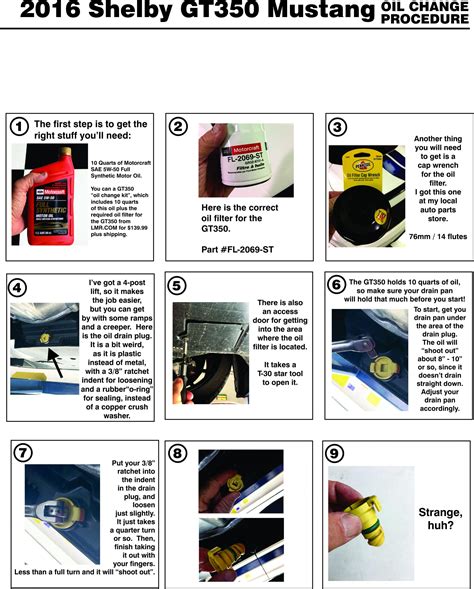 DIY Oil Change Procedure