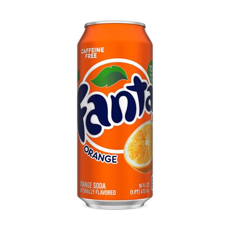 Fanta Orange Soda Fruit Flavored Soft Drink, 16 fl oz - Walmart.com - Walmart.com