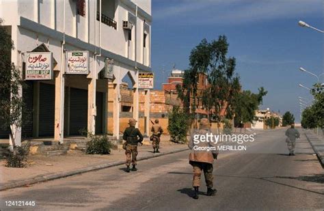 Khafji after the battle In Al Khafji, Saudi Arabia On February 05 ...