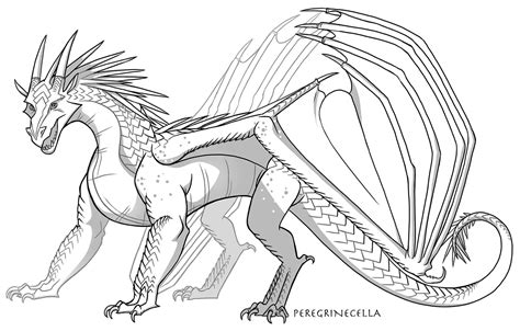 Wings of Fire Icewings coloring page - Download, Print or Color Online ...