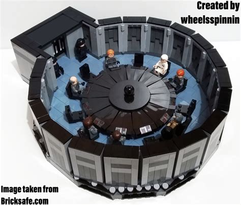 Recreate the Death Star Conference Room Scene in LEGO