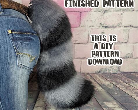 DIY Raccoon Tail PDF Pattern - Etsy