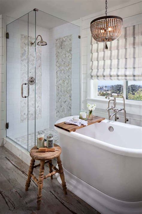 21 Gorgeous farmhouse style bathrooms you will love