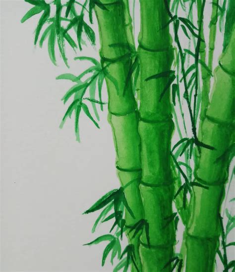 Bamboo, water colour. #drawing #sketch #doodle #art #bamboo #asian #art ...