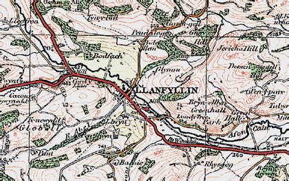 Llanfyllin photos, maps, books, memories - Francis Frith