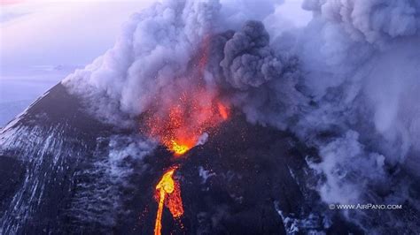 Klyuchevskaya Sopka Volcano (AP) | Special Information | Russia | Asia in Global-Geography