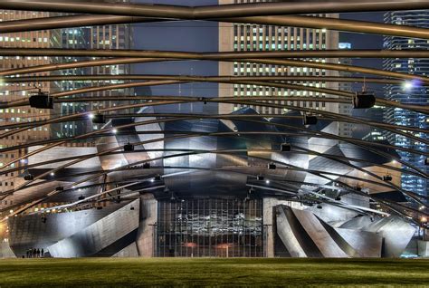 Millennium Park Amphitheater (Jay Pritzker Pavilion) - Chicago | Millennium park, Chicago ...