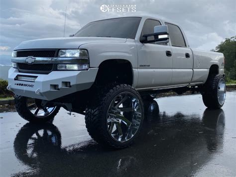 2001 Chevrolet Silverado 2500 HD ARKON OFF-ROAD Lincoln Zone Suspension Lift 9" | Custom Offsets