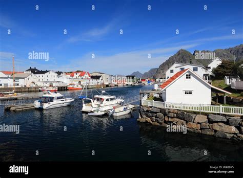 Henningsvaer, Norway - fishing village in Lofoten islands Stock Photo - Alamy