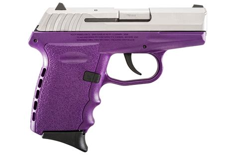 SCCY CPX-2 9mm Purple Pistol with Stainless Slide | Vance Outdoors