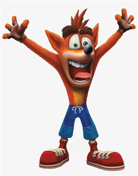 Crash Bandicoot N - Crash Bandicoot N Sane Render Transparent PNG ...