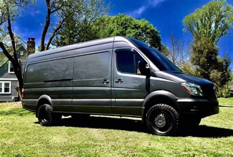 2016 MERCEDES-BENZ 4X4 SPRINTER 3500 CARGO/CREW VAN 170" HI ROOF DUALLY - WD3FF4CC7GP355362