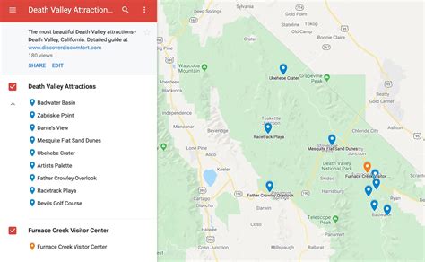 The Most Beautiful Death Valley Attractions — with Downloadable Map! | Discover Discomfort