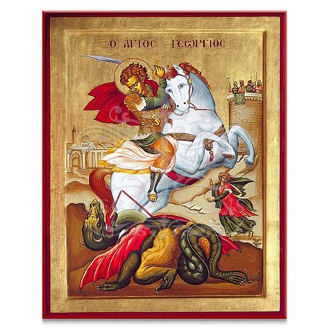 Saint George Icon by Legacy Icons