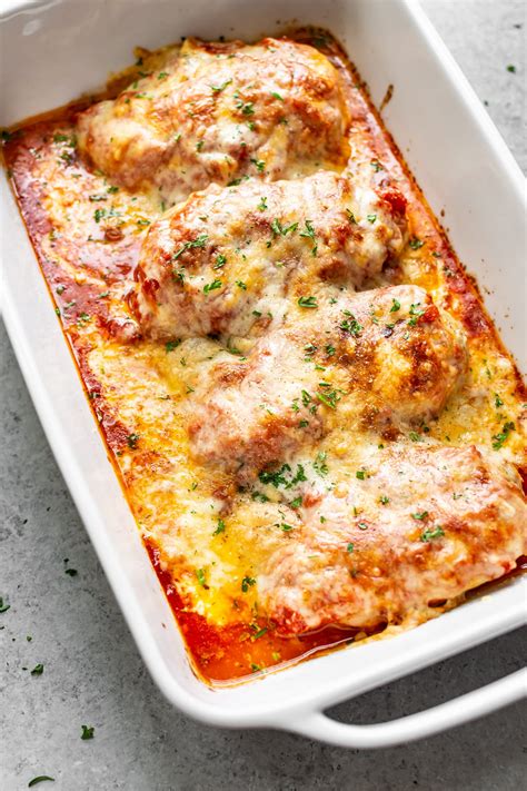 Cheesy Mozzarella Chicken Bake • Salt & Lavender