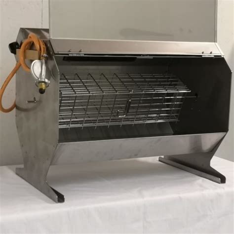 Mini Stainless Steel Gas Spit Braai Unit | Spit Braai Catering Cape Town