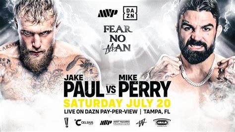 Undercard fights announced for Jake Paul vs. Mike Perry event | DAZN ...