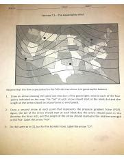 Understanding Geostrophic Wind: Drawing Wind & Forces on a Map | Course Hero