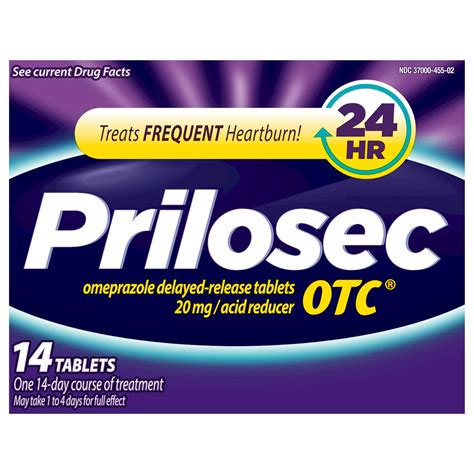 Prilosec Omeprazole Delayed Release Acid Reducer Tablets - Shop ...