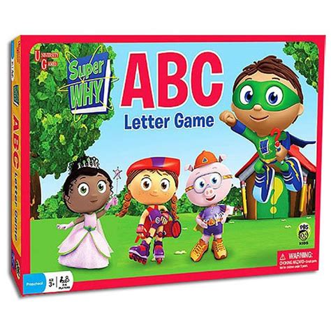 Super Why ABC Letter Game | Letter games for kids, Super why, Letter games